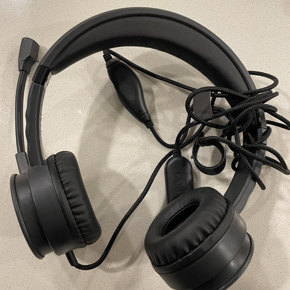 Computer PC USB Headset With Mic - Picture 1 of 1